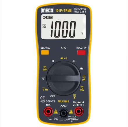 4000 Count TRMS Pocket Digital Multimeter