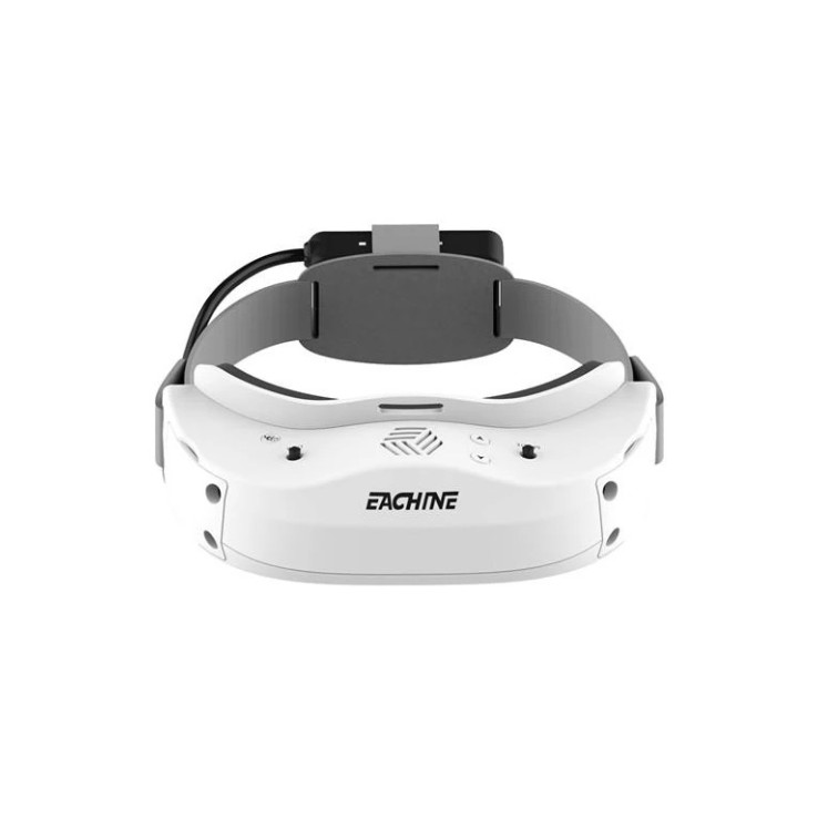 Eachine EV300D 1280*960 5.8G 72CH Dual True Diversity HDMI FPV Goggles Built-in DVR Focal Length Adjustable With Chargeable Battery Case – White