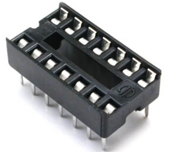 16 Pin DIP IC Socket Base Adaptor (Pack of 5)